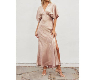 Dress Forum - Rosa Satin Maxi Dress