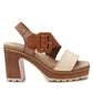 Xti - Women's Refresh Sandals With Block Heel