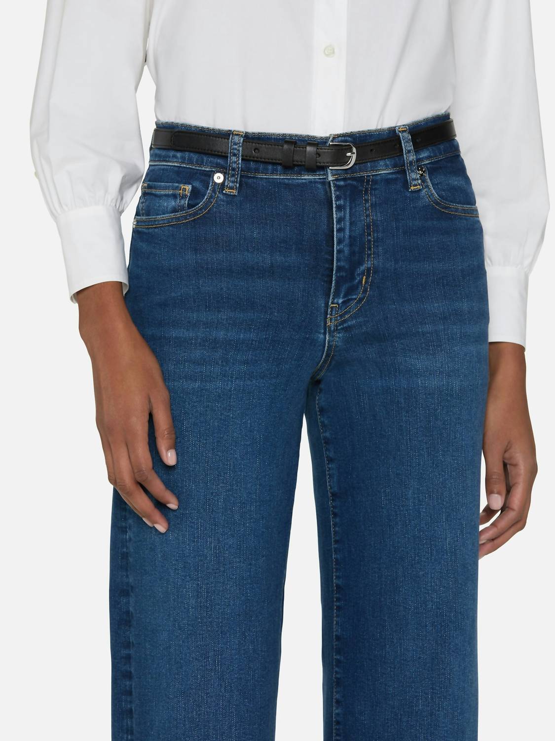 Frame - Le Slim Palazzo Wide Leg Jeans
