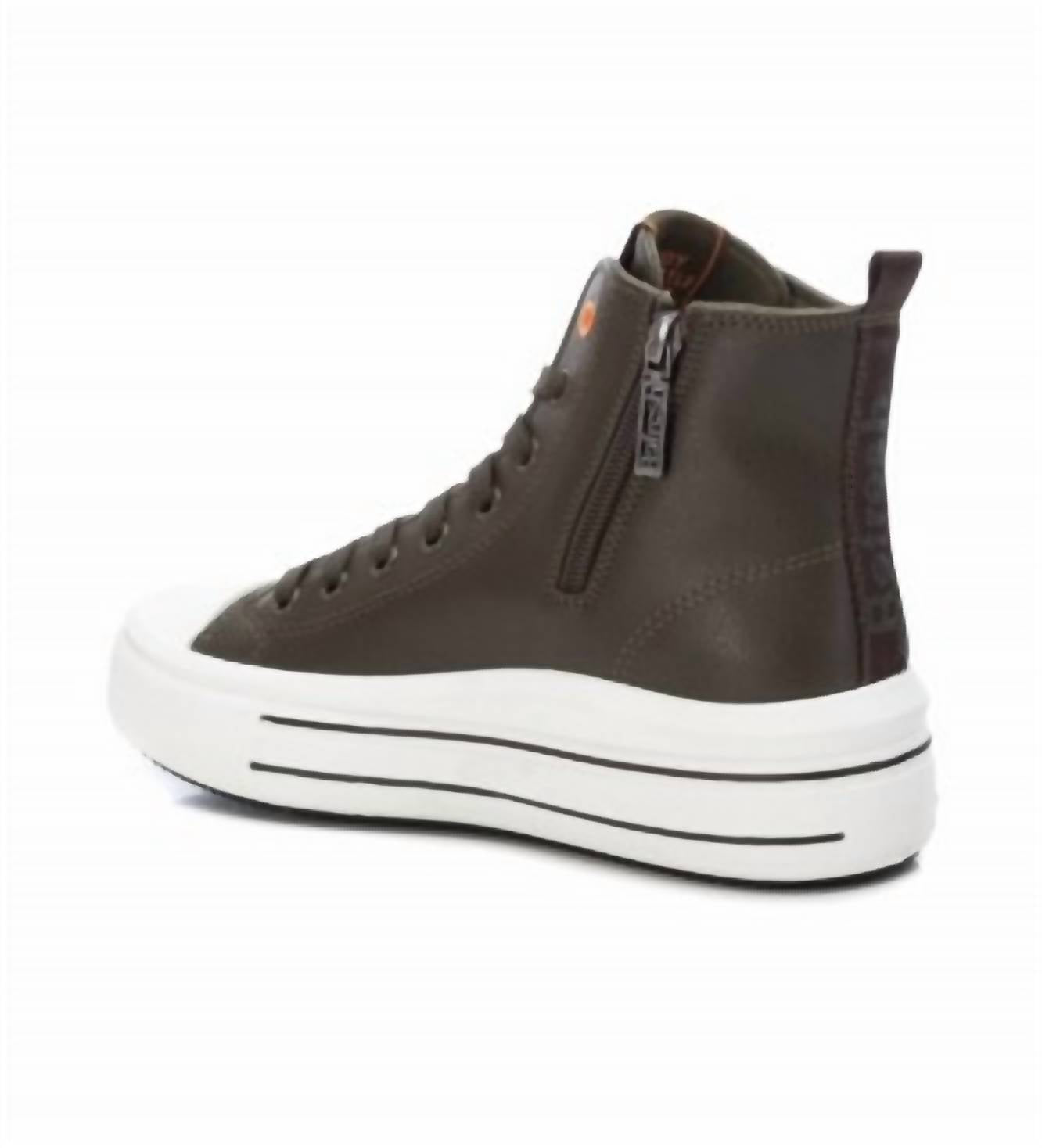 Xti - Women's Canvas Ankle Sneaker Boots