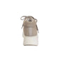 Essex Classics - Women's Greige Platform High Top Sneakers