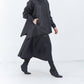 Matthildur - Gable Quilt Midi Skirt