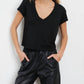 Lamade - Suri Organic Deep V Tee