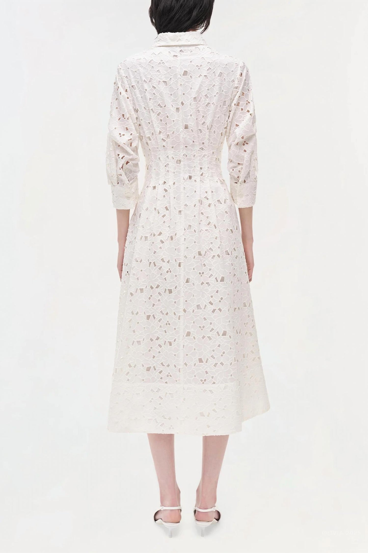 Simkhai - Jazz Embroidered Midi Dress