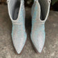 Very G - Stroke Of Midnight Rhinestone Booties