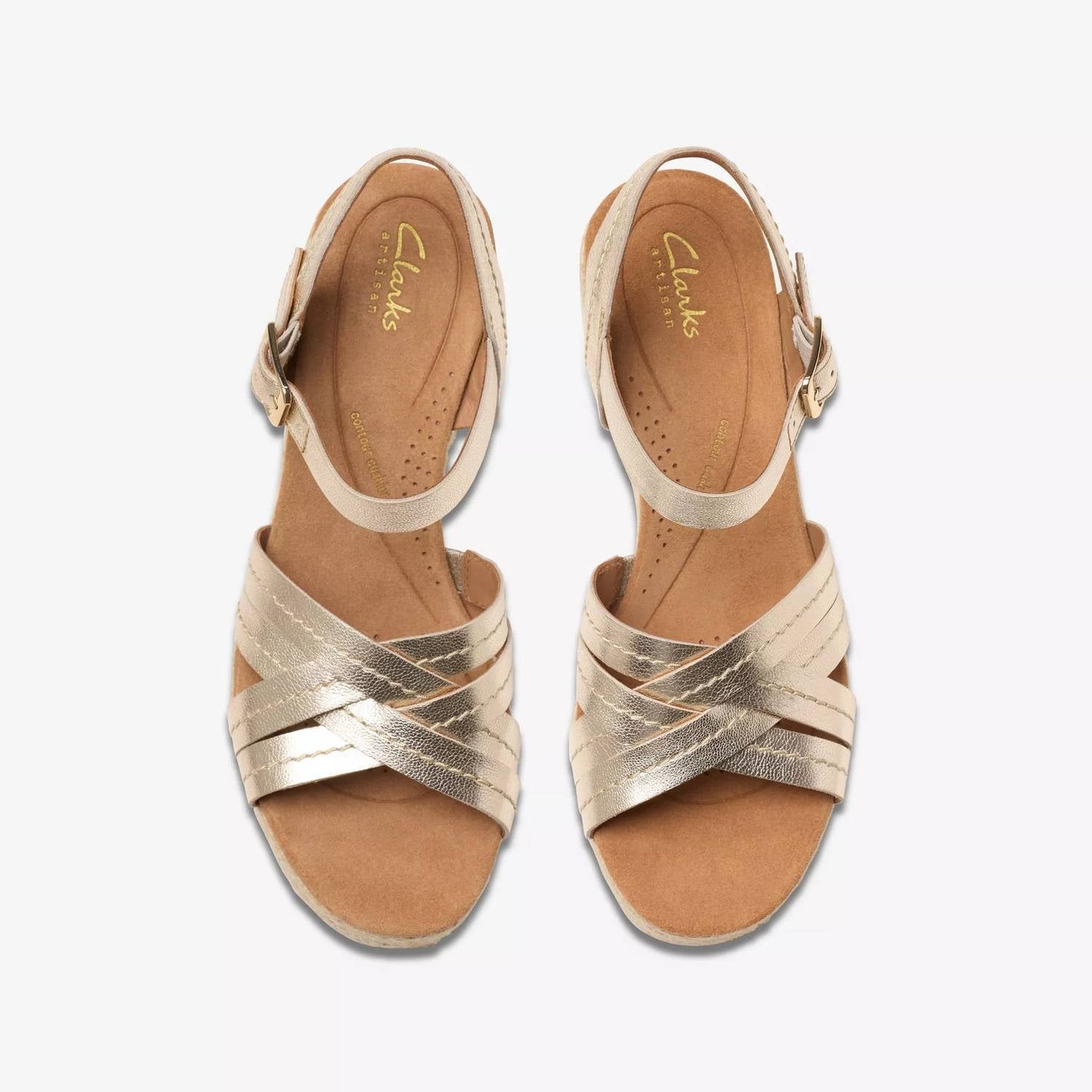 Clarks - Women's Sabina Strap Wedge