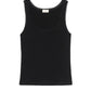 Donni. - Vintage Rib Lace Tank Top