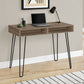 Contemporary Computer Desk with Storage Drawers