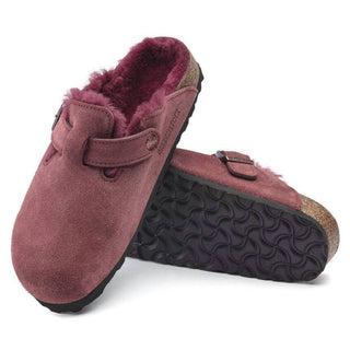 Birkenstock - Tamanco unissex Boston Shearling