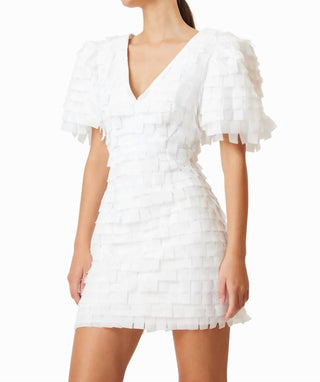Elliatt - Vestido curto texturizado 3D Hailey