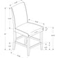 Counter Height Dining Chair Upholstered Look (Set of 2)