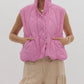 Entro - Button Up Scalloped Vest