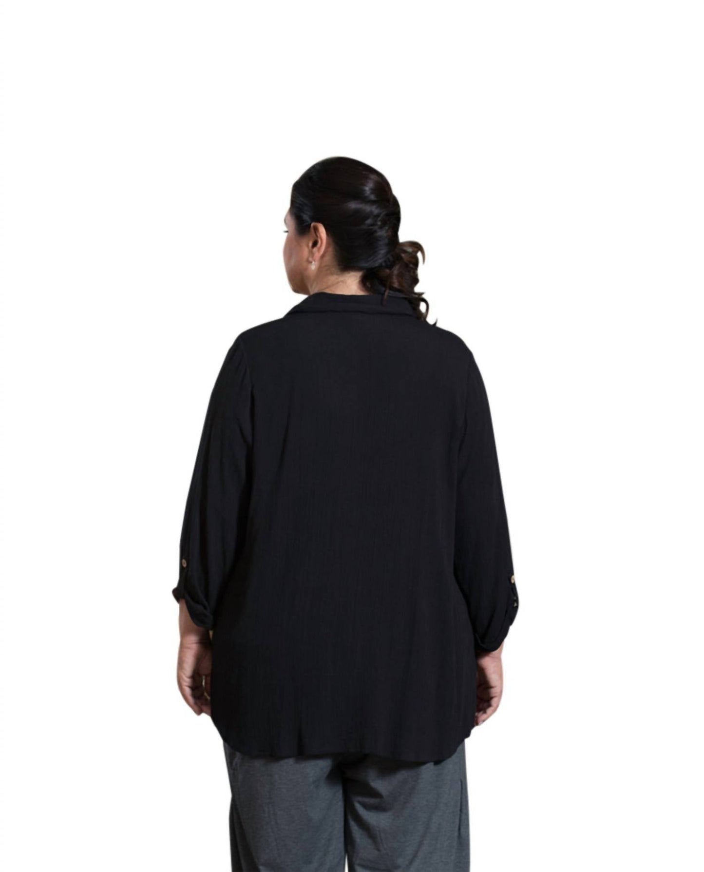On The Plus Side - Madison 3/4 Sleeve Blouse - Plus