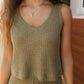 Z Supply - Sloane V Neck Rib Tank Top