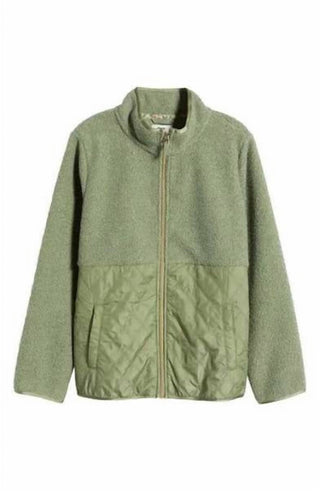 Tommy Bahama - Quilted Faux Sherpa Jacket