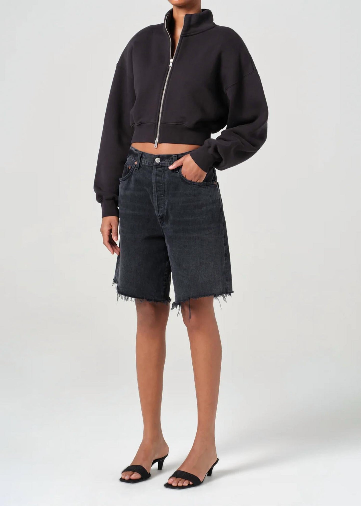 Agolde - Asta Zip Sweatshirt