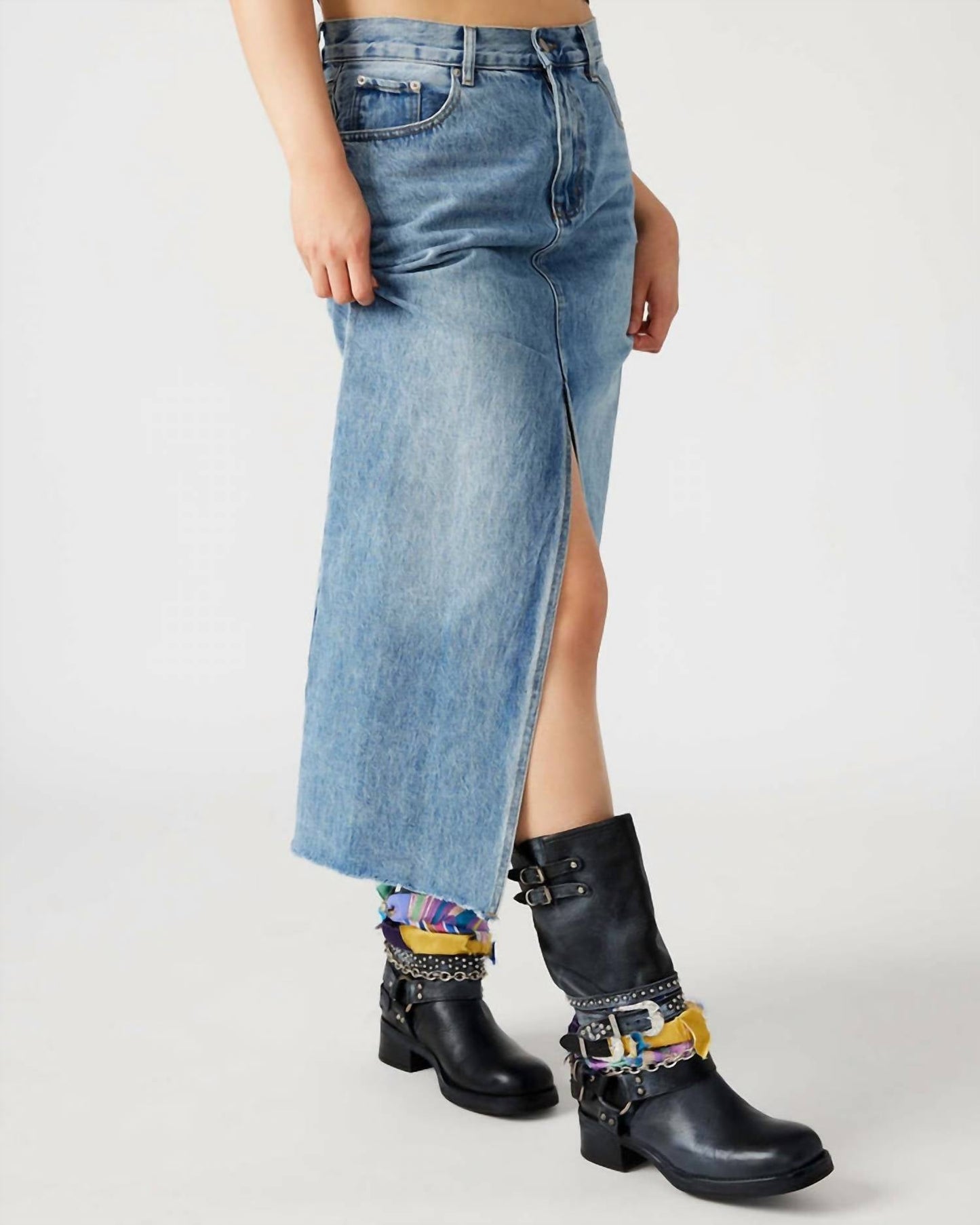 Steve Madden - Women's Avani Denim Skirt