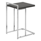 Accent Table, C-Shaped, Contemporary & Modern