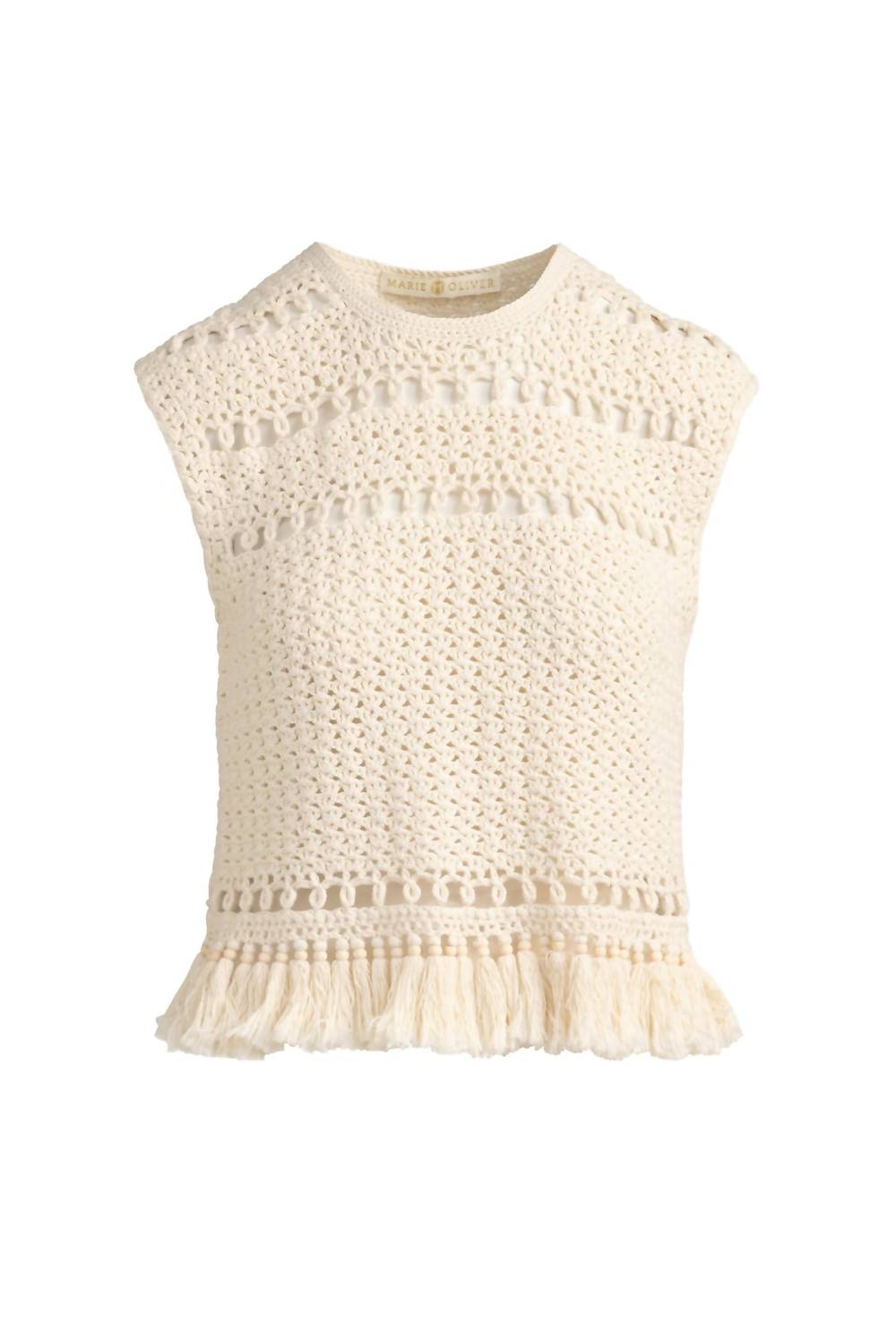 Marie Oliver - Mira Crochet Top