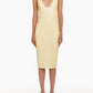 Amanda Uprichard - Sorvette V-neck Midi Dress