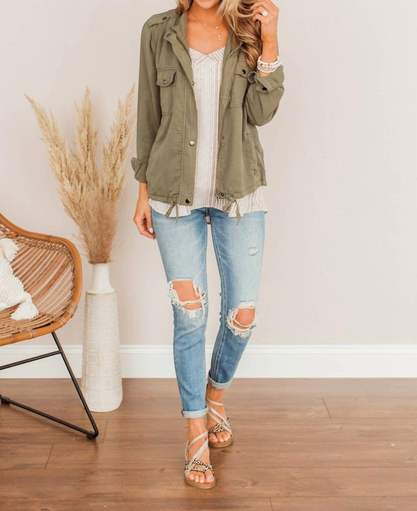 Elan - Lightweight Gauze Jacket