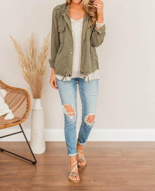 Elan - Jaqueta de gaze leve