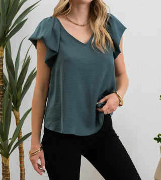 Blu Pepper - Balloon Sleeve Blouse