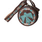 American Darling - Women's Canteen Hand Tooled Wristlet