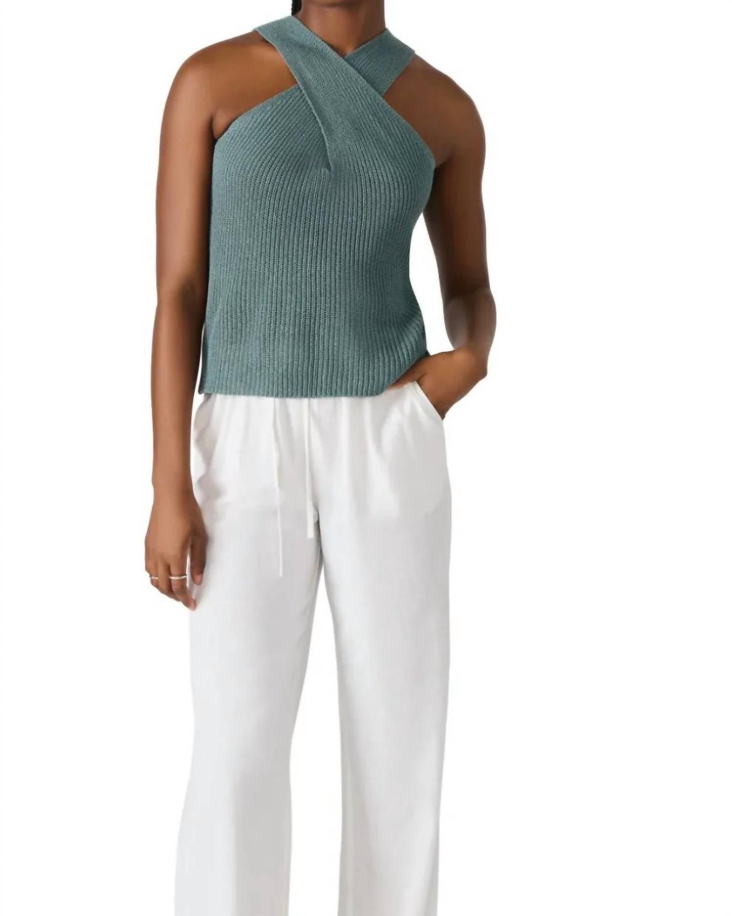 Steve Madden - Ellery Halter Neckline Sweater