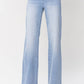 Judy Blue - High Waist With Pocket Details Wide Leg Denim Jeans