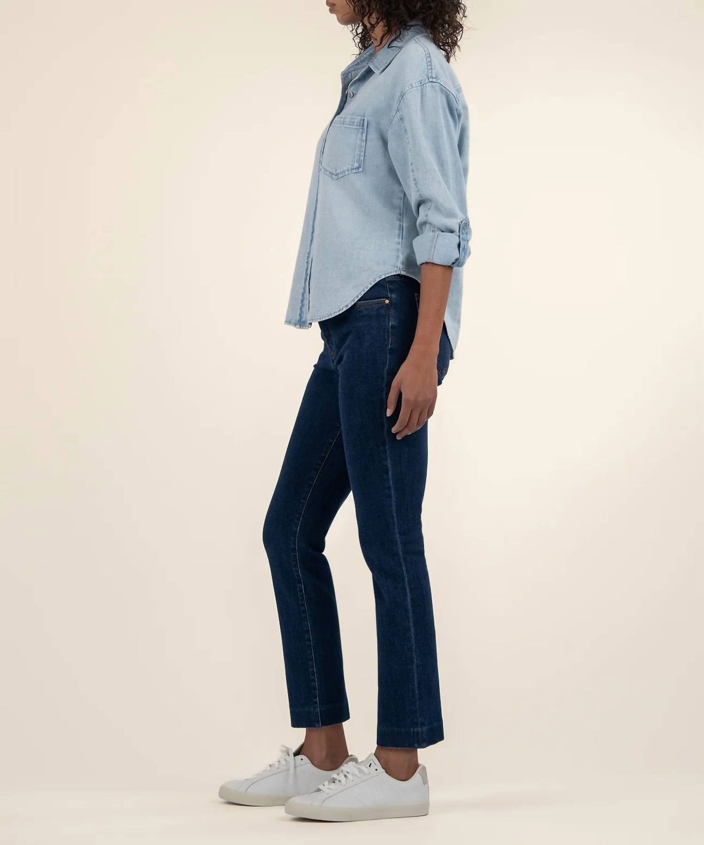 Kut From The Kloth - Leighton Linen Top