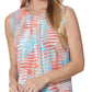Multiples - Button Back Sleeveless Top
