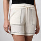 Roberto Collina - Women's Elastic Drawstring Waistband Shorts
