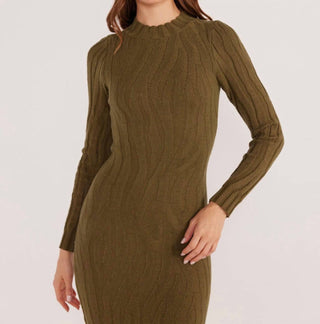 Minkpink - Vestido Midi de Malha Elara