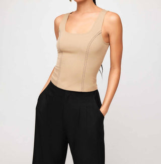 Quinze Vinte - Colete Kali Saddle Stitch