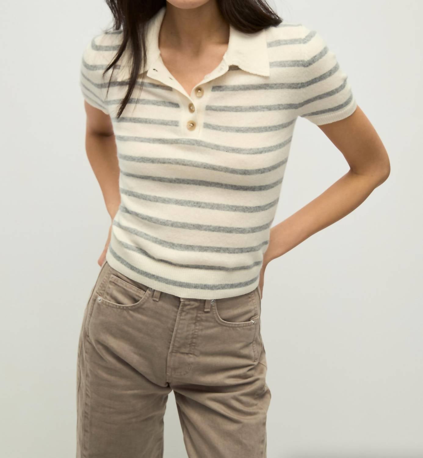 Veronica Beard - Brandt Cashmere Polo