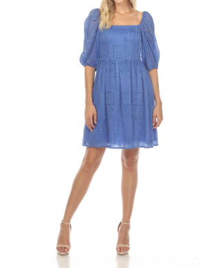 Johnny Was - Ella Eyelet Embroidered Mini Dress