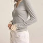 Z Supply - Scarlett Rib Henely Top