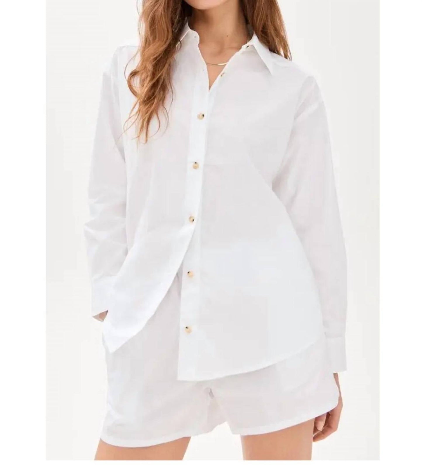 Donni. - Button Pop Shirt