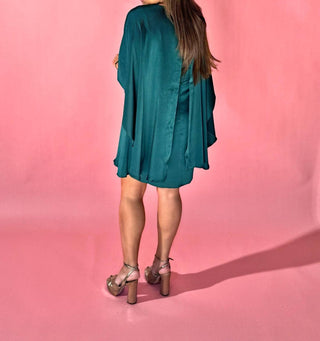 Adelyn Rae - Sleepy Cape Mini Dress