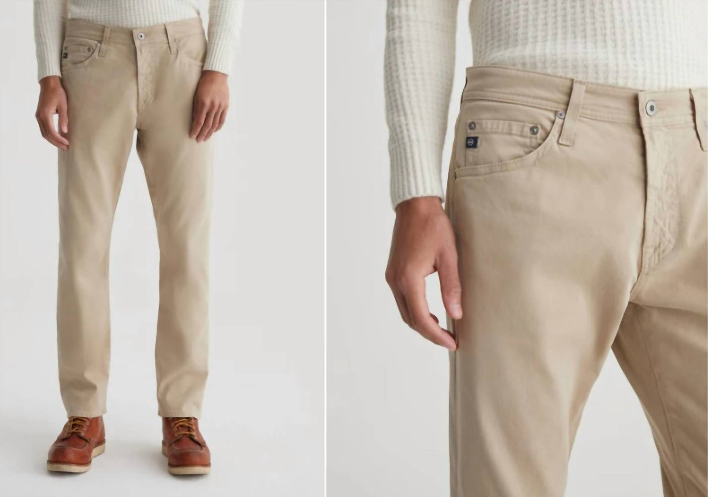 Ag Jeans - Sueded Everett Silm straight 34 in seam