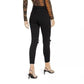 Topshop - High Rise Jamie Stretch Denim Ripped Skinny Jeans - Petites