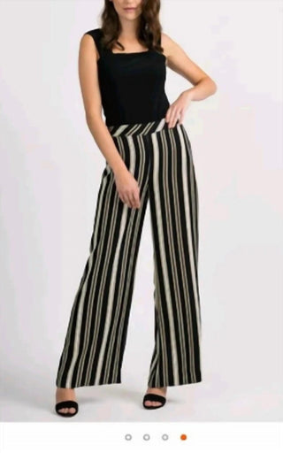 Joseph Ribkoff - Striped Wide Leg Pant