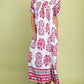Gigio - Smocked Yoke Midi Dress