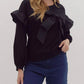 Entro - Skylar Bow Long Sleeve Shirt