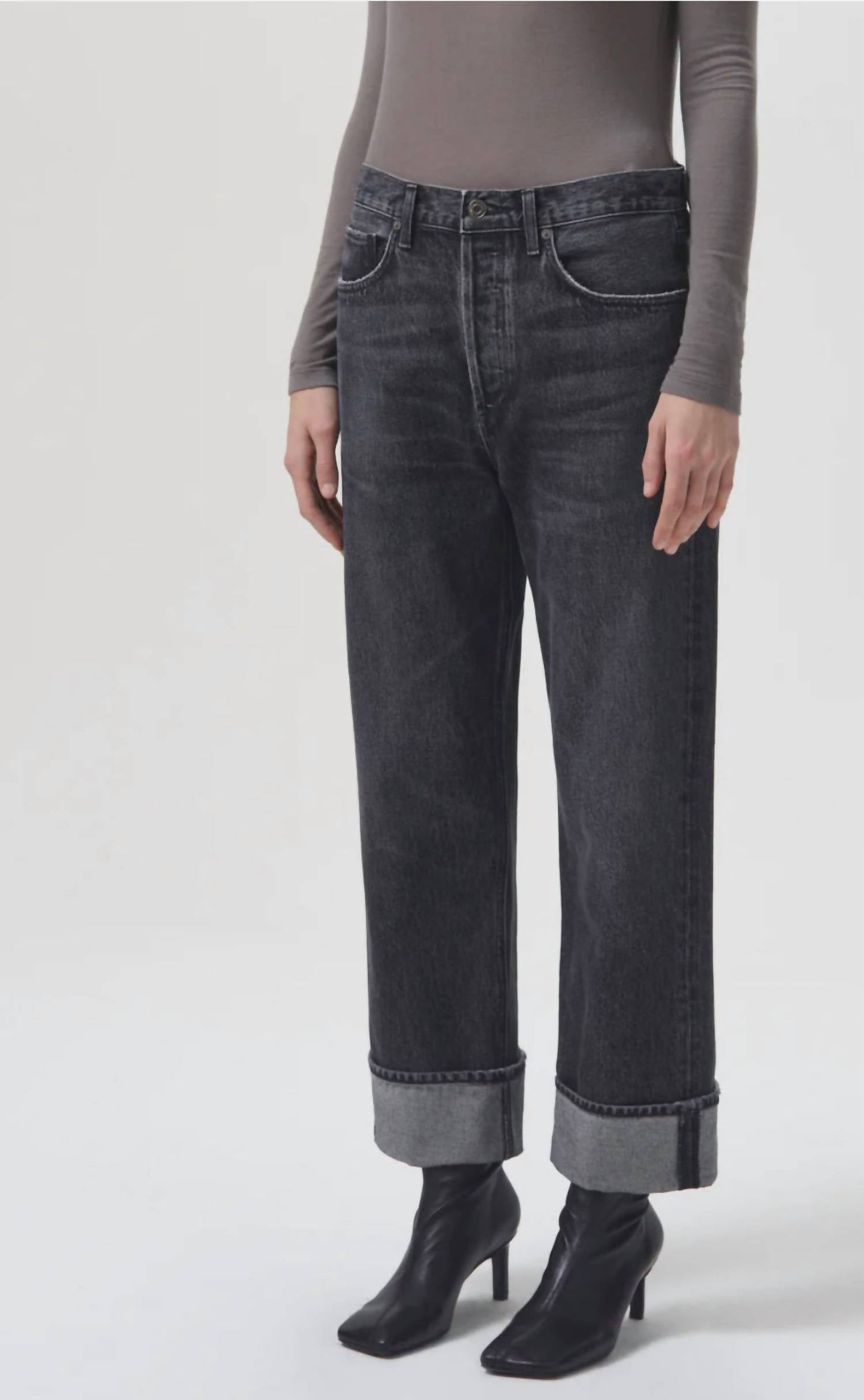 Agolde - Fran Low Hung Straight Jean