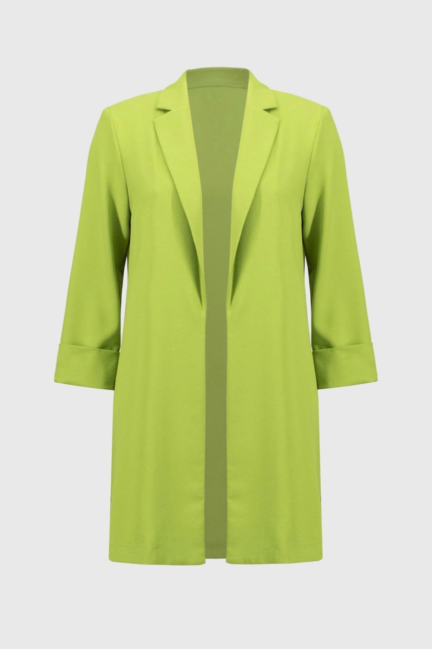 Joseph Ribkoff - Flowy Light Notched Longline Blazer
