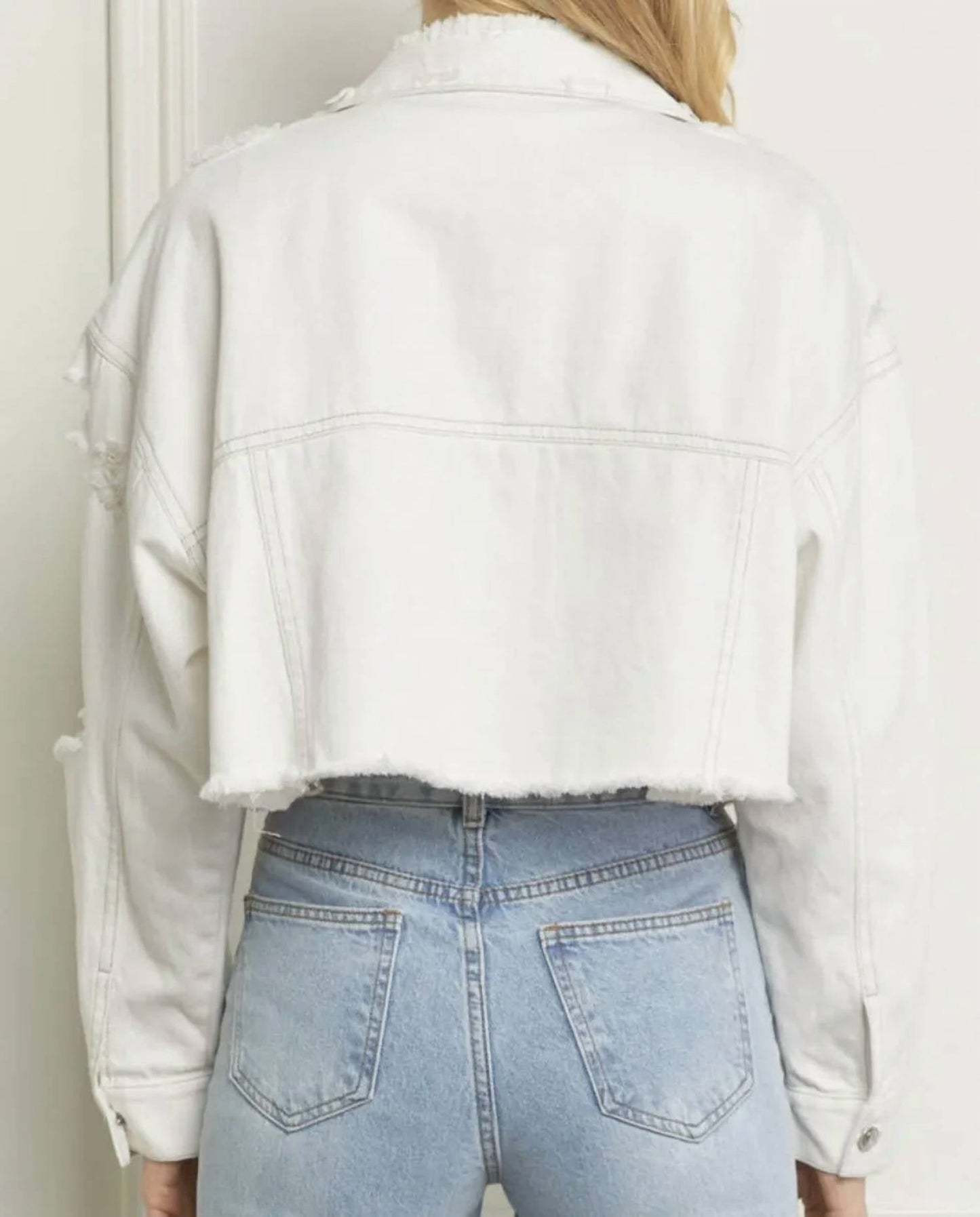 Entro - Cropped Denim Jacket