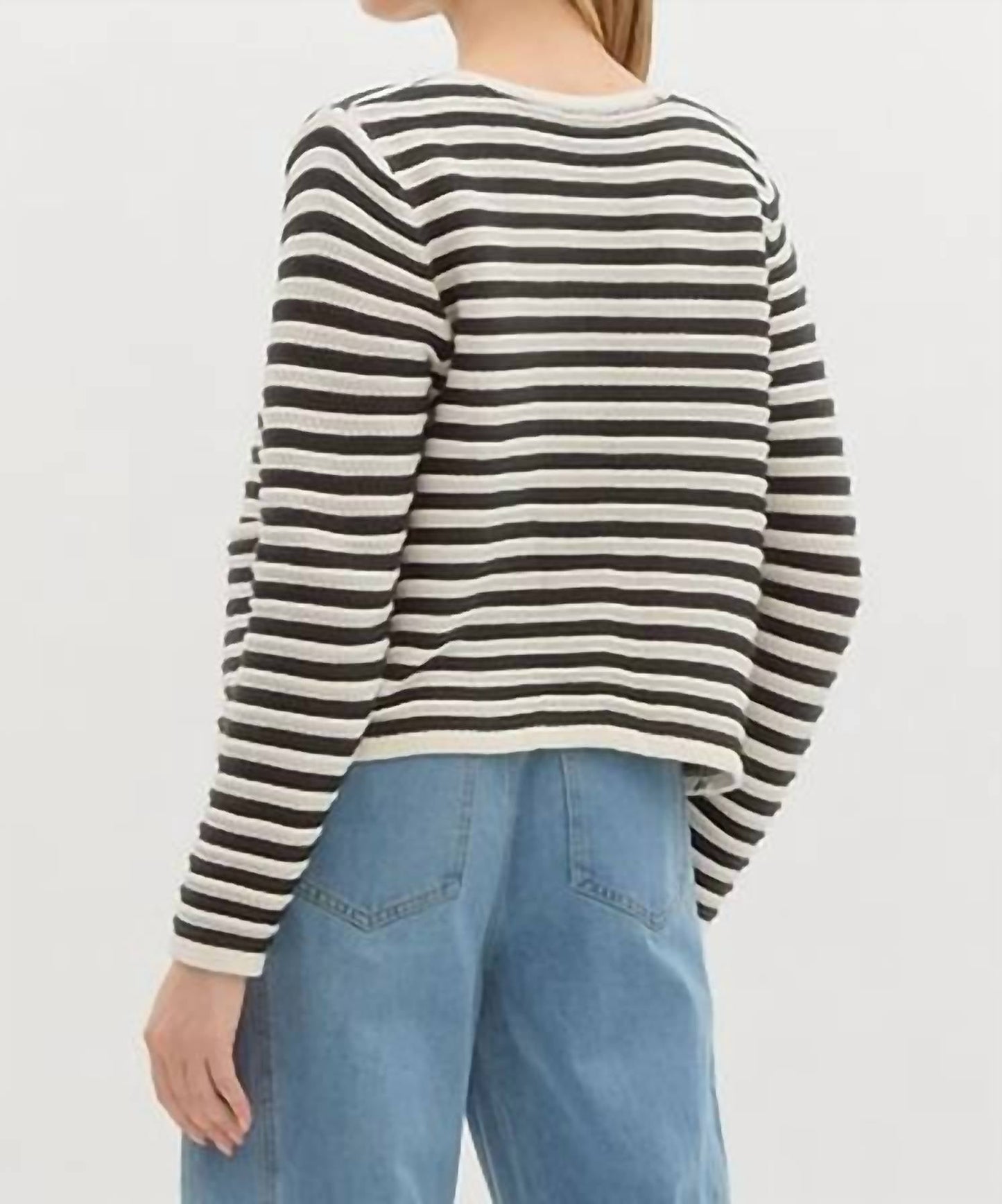 Entro - Toby Striped Cardigan