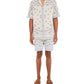 Alanui - Men's Cotton Piquet Bandana Bermuda Shorts